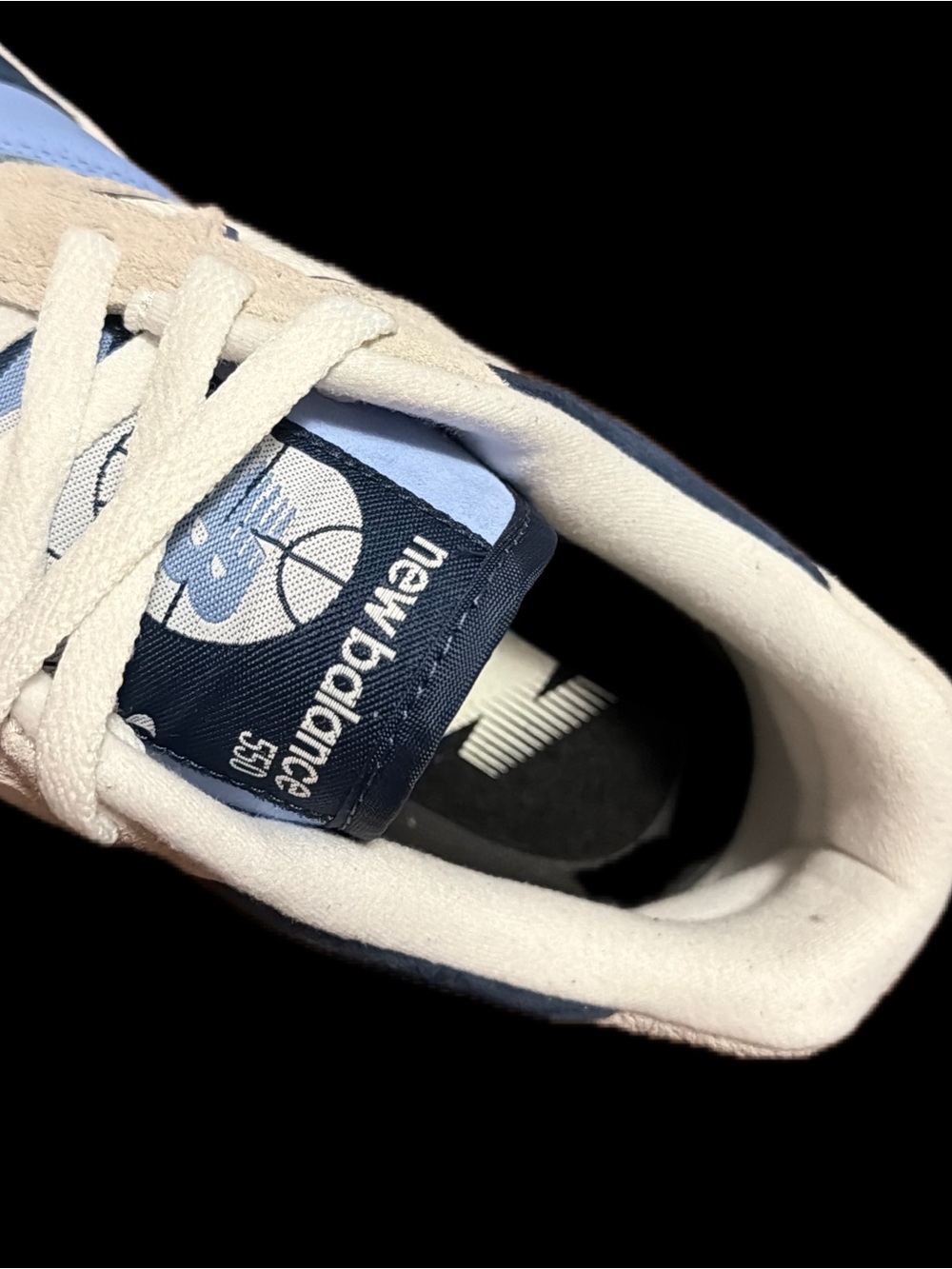 New Balance 550 Sneakers in Navy, Light Blue & Gray Men’s size 10.5 *NEW* - Picture 8 of 12